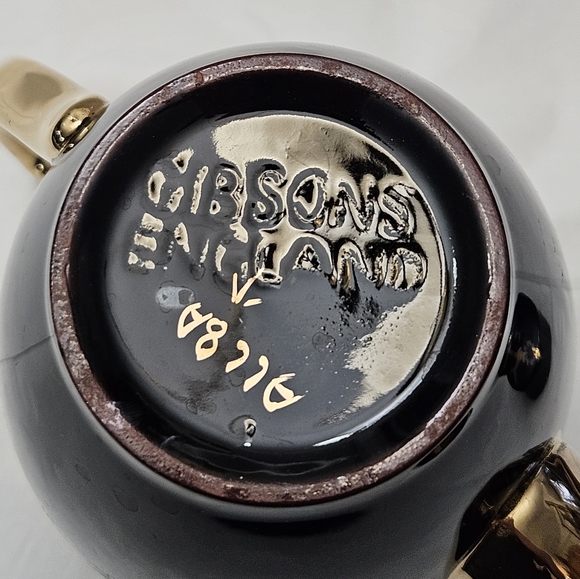 Gibsons, antique, hand-painted Teapot - Picture 10 of 11